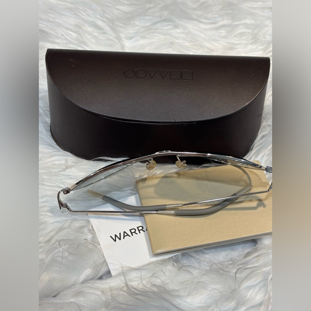 Oliver Peoples Blue and Silver Sunglasses - Picture 10 of 10